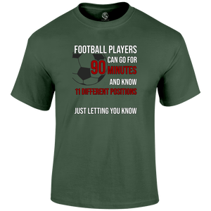 90 Minutes T Shirt