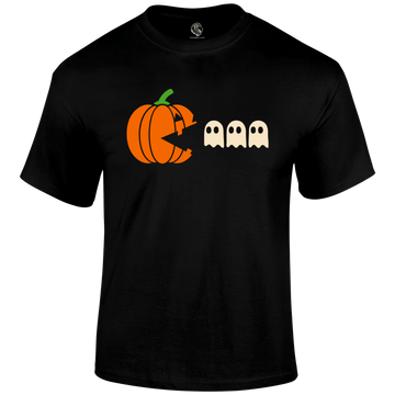 Pumpkin Pacman Halloween T Shirt
