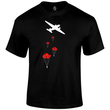 Poppy Drop Remembrance T Shirt
