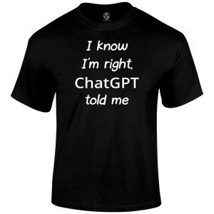 Chat GPT Funny T Shirt