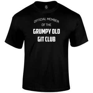 Old Git Club Funny T Shirt