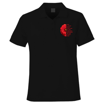 Little Poppy Remembrance Polo Shirt