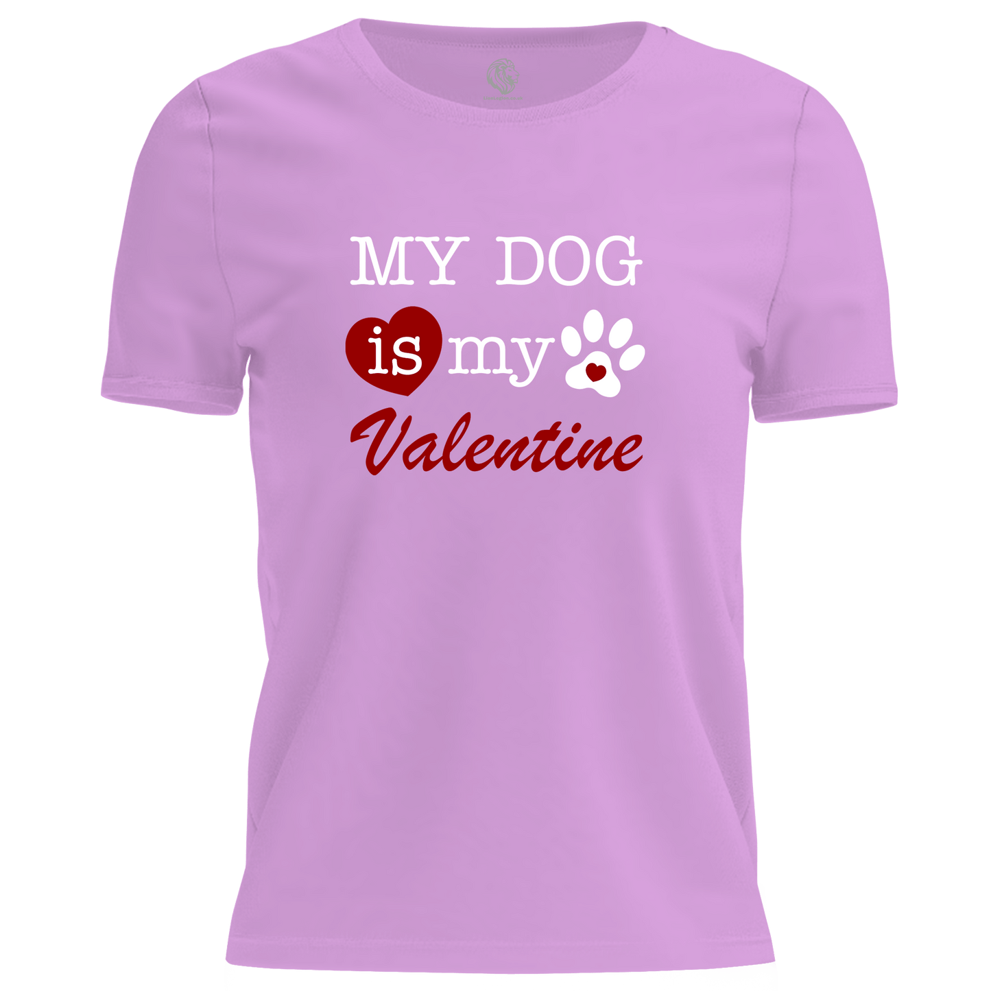 Dog Valentine T Shirt by Lion Legion