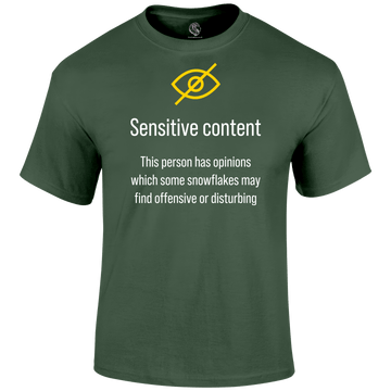 Funny T Shirt Sensitive Content