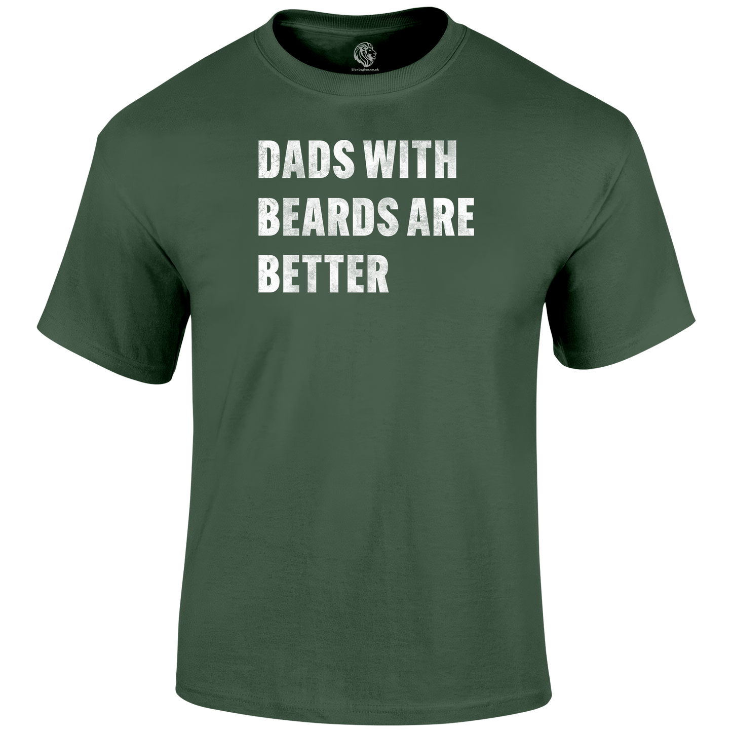 Beardy Dad T Shirt by Lion Legion