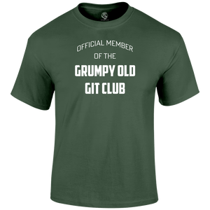 Old Git Club Funny T Shirt