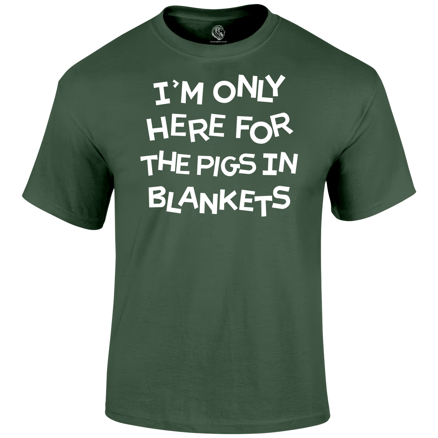 Pigs In Blankets T Shirt by Lion Legion