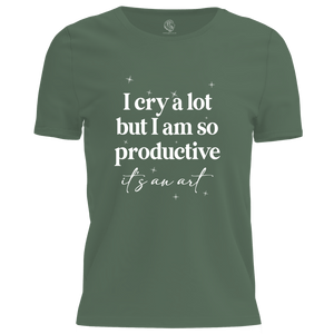 I Cry A Lot Ladies T Shirt