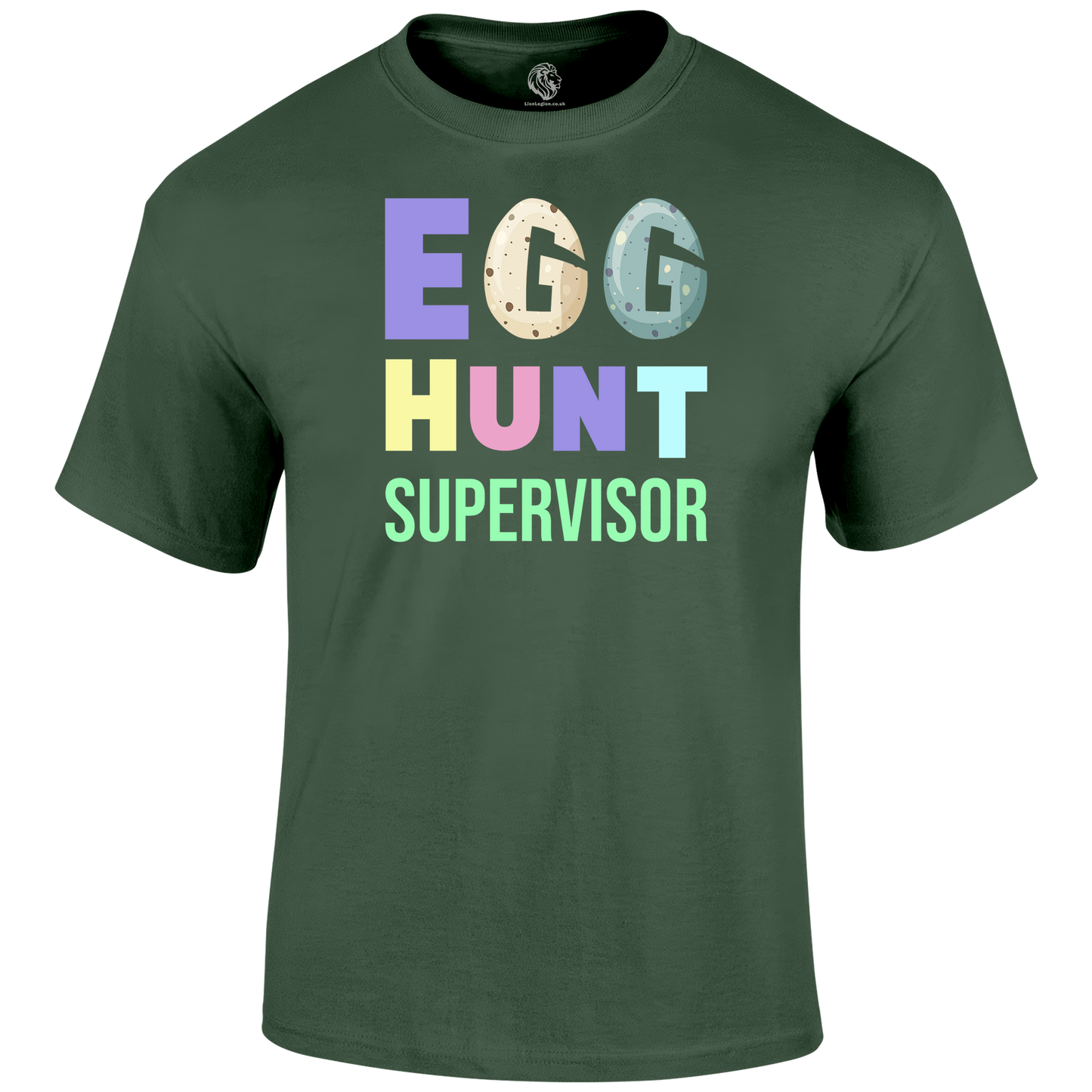 Egg Hunt Supervisor T Shirt by Lion Legion