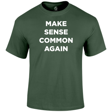 Common Sense Funny T Shirt