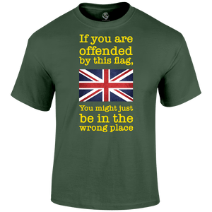Wrong Place Patriotic T Shirt