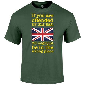 Wrong Place Patriotic T Shirt