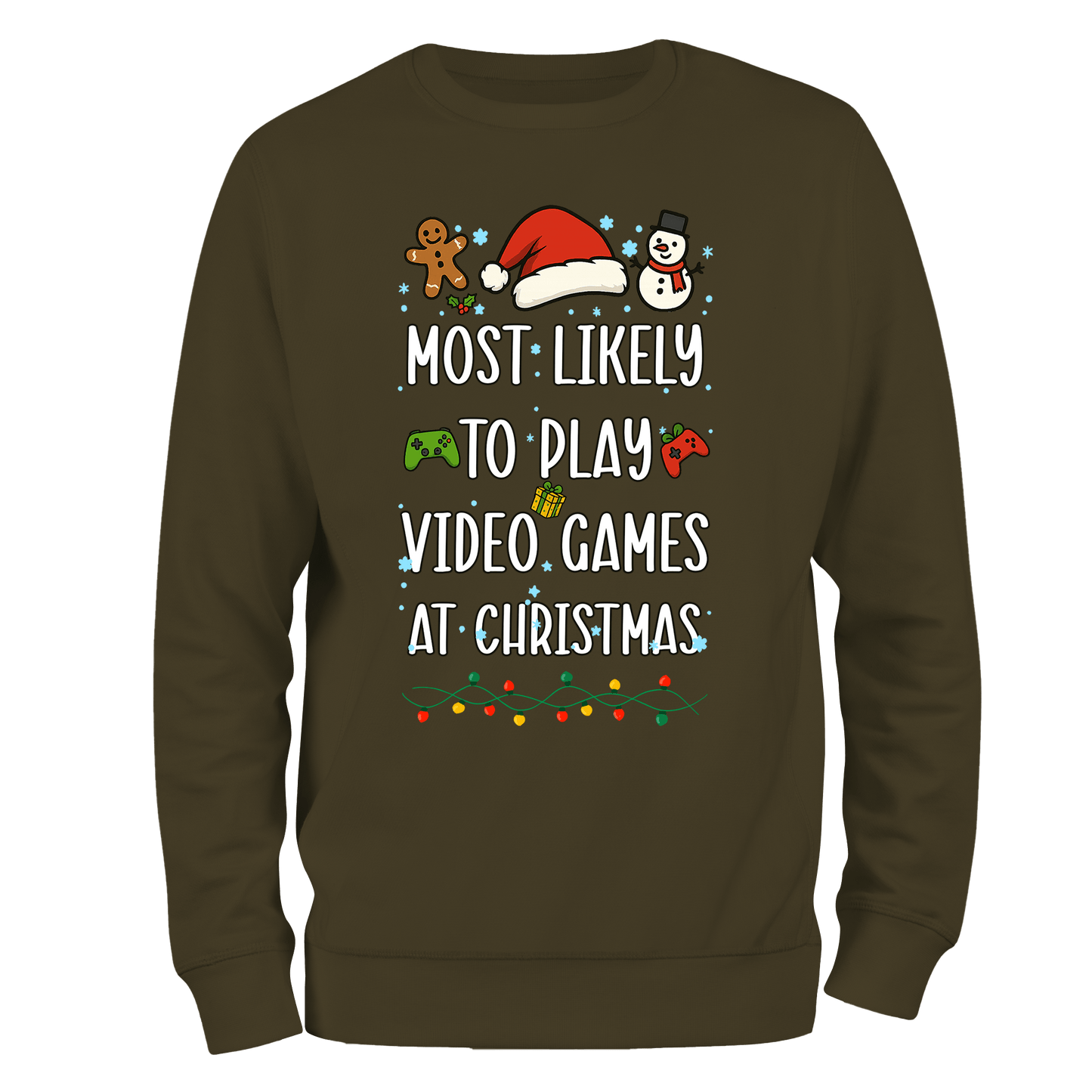 Video Games Xmas Jumper by Lion Legion