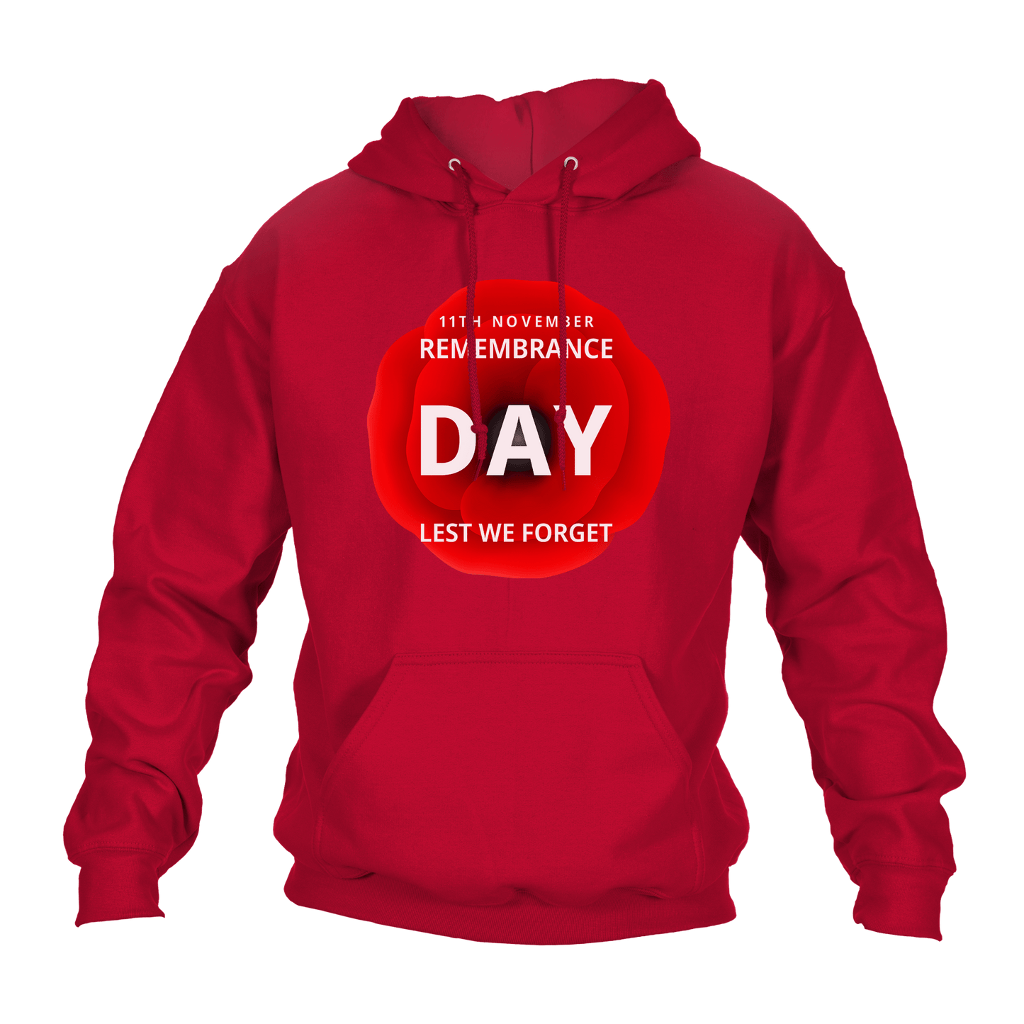 11th November Remembrance Day Hoodie by Lion Legion