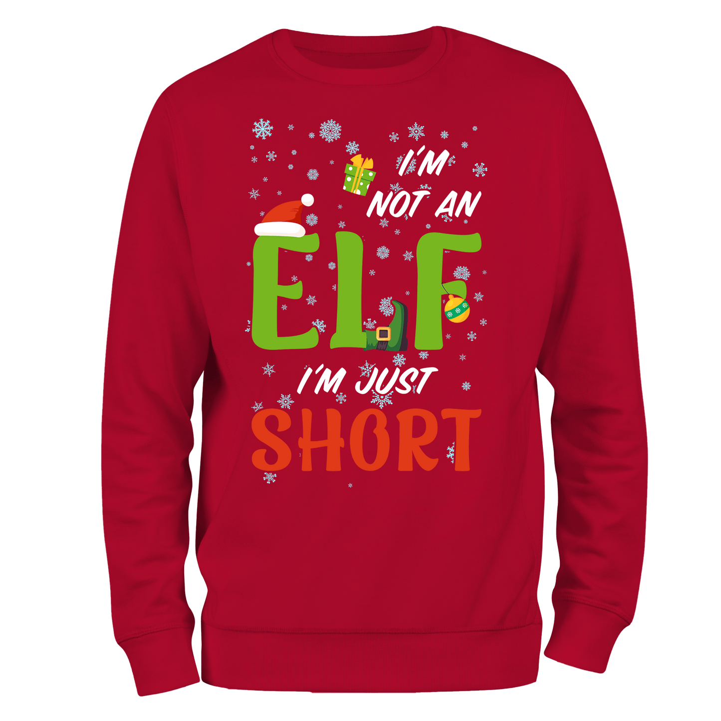 Not An Elf Christmas Jumper by Lion Legion
