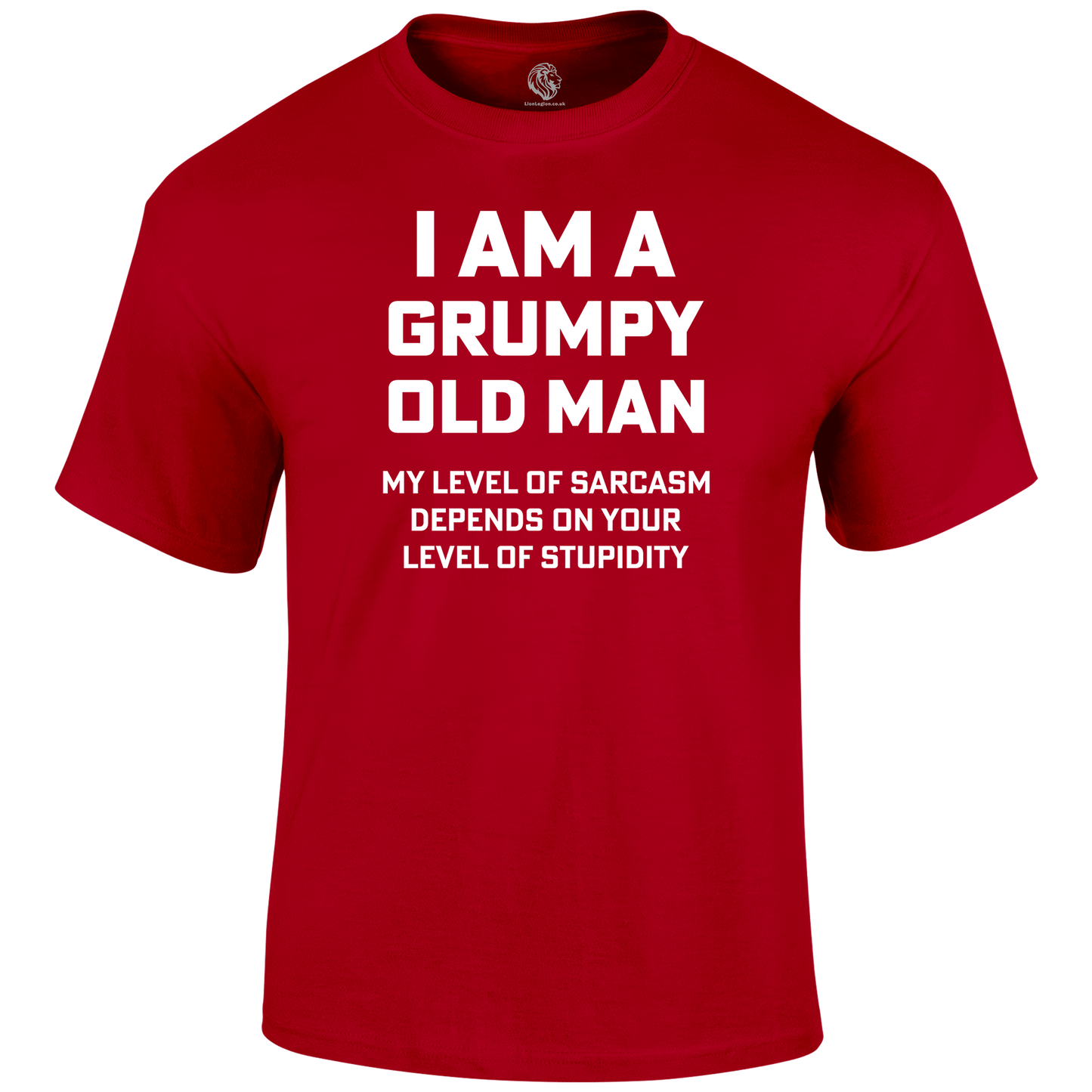 Old Sarcasm Funny T Shirt by Lion Legion
