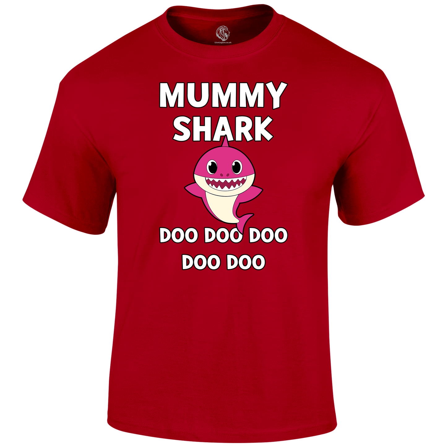 Mummy Shark Funny T Shirt by Lion Legion