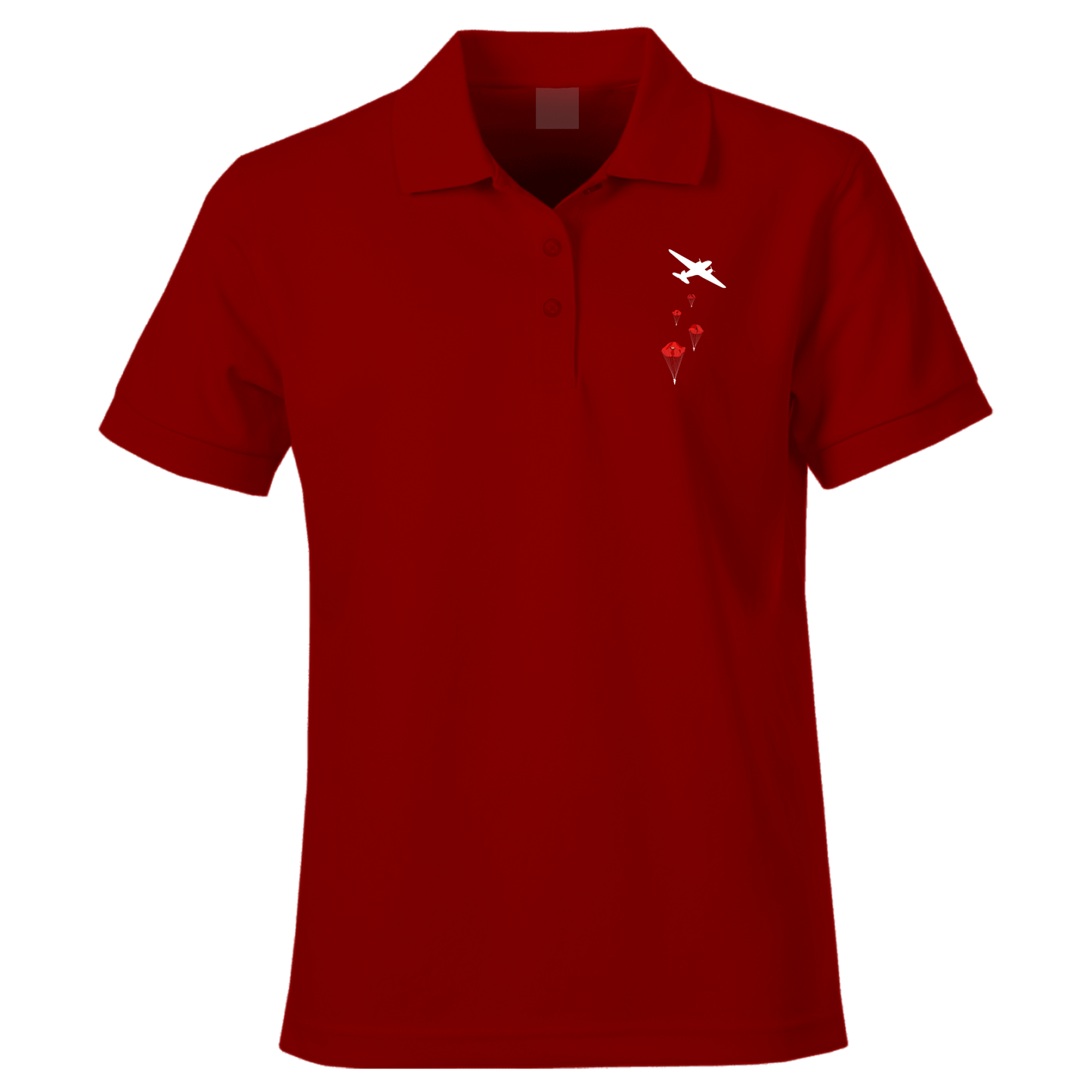Poppy Drop Remembrance Polo Shirt by Lion Legion