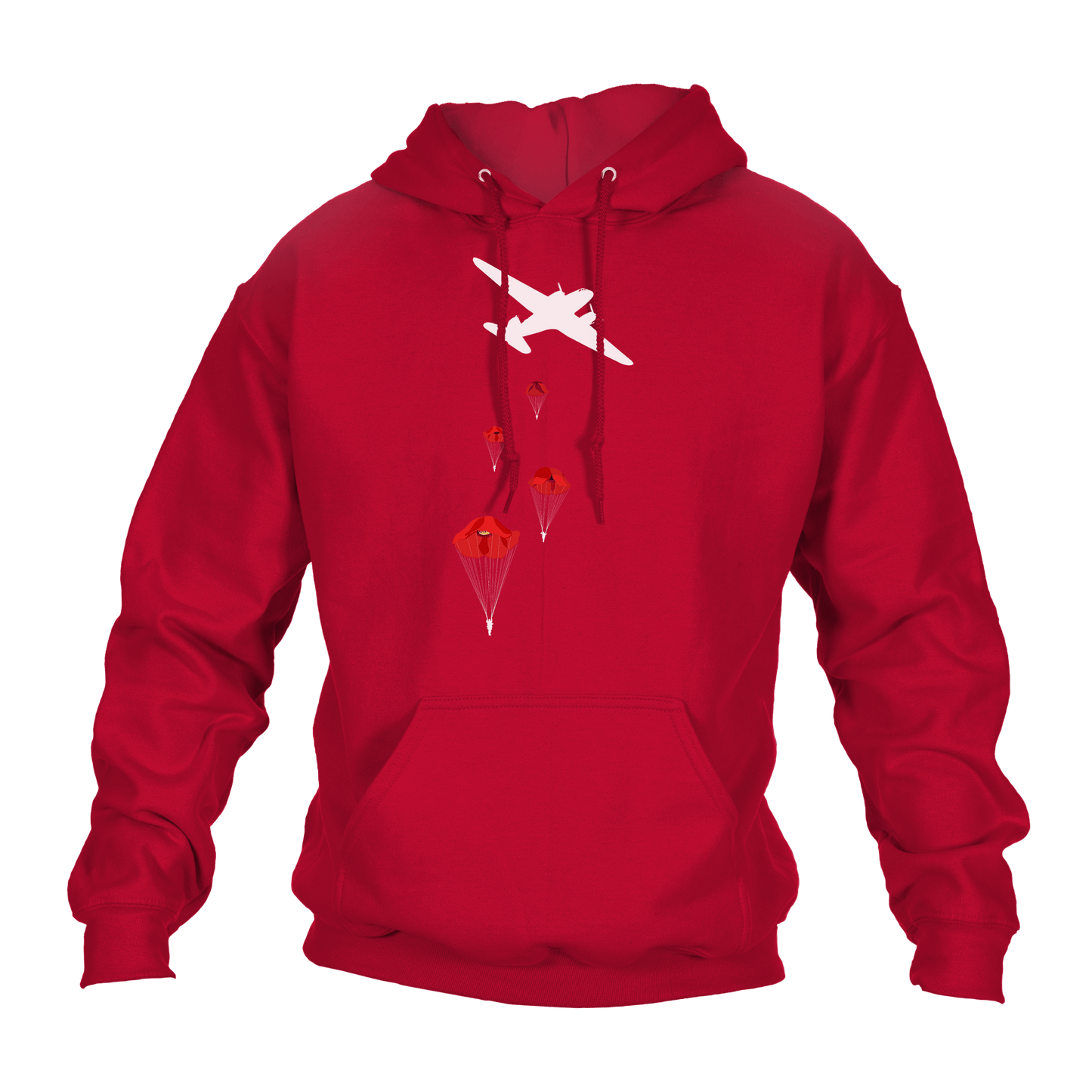 Poppy Drop Remembrance Hoodie by Lion Legion