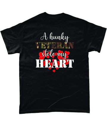 A Hunky Veteran Stole My Heart T Shirt