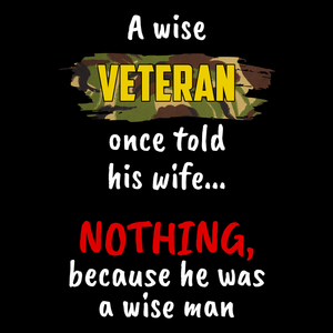 Veteran Hoodie A Wise Man