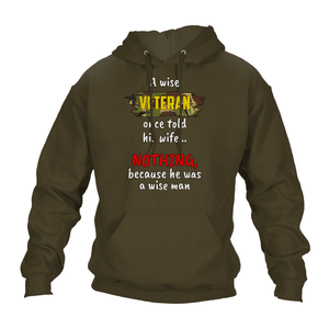 Veteran Hoodie A Wise Man