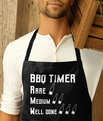 BBQ Timer Premier Cotton Apron