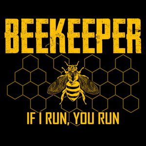 Funny T Shirt Beekeeper Running
