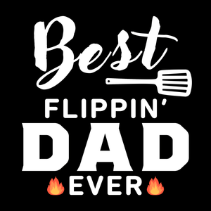 Funny Apron Best Flippin Dad Premier Cotton