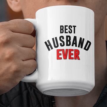 Valentines Day Jumbo Mug Best Husband Ever
