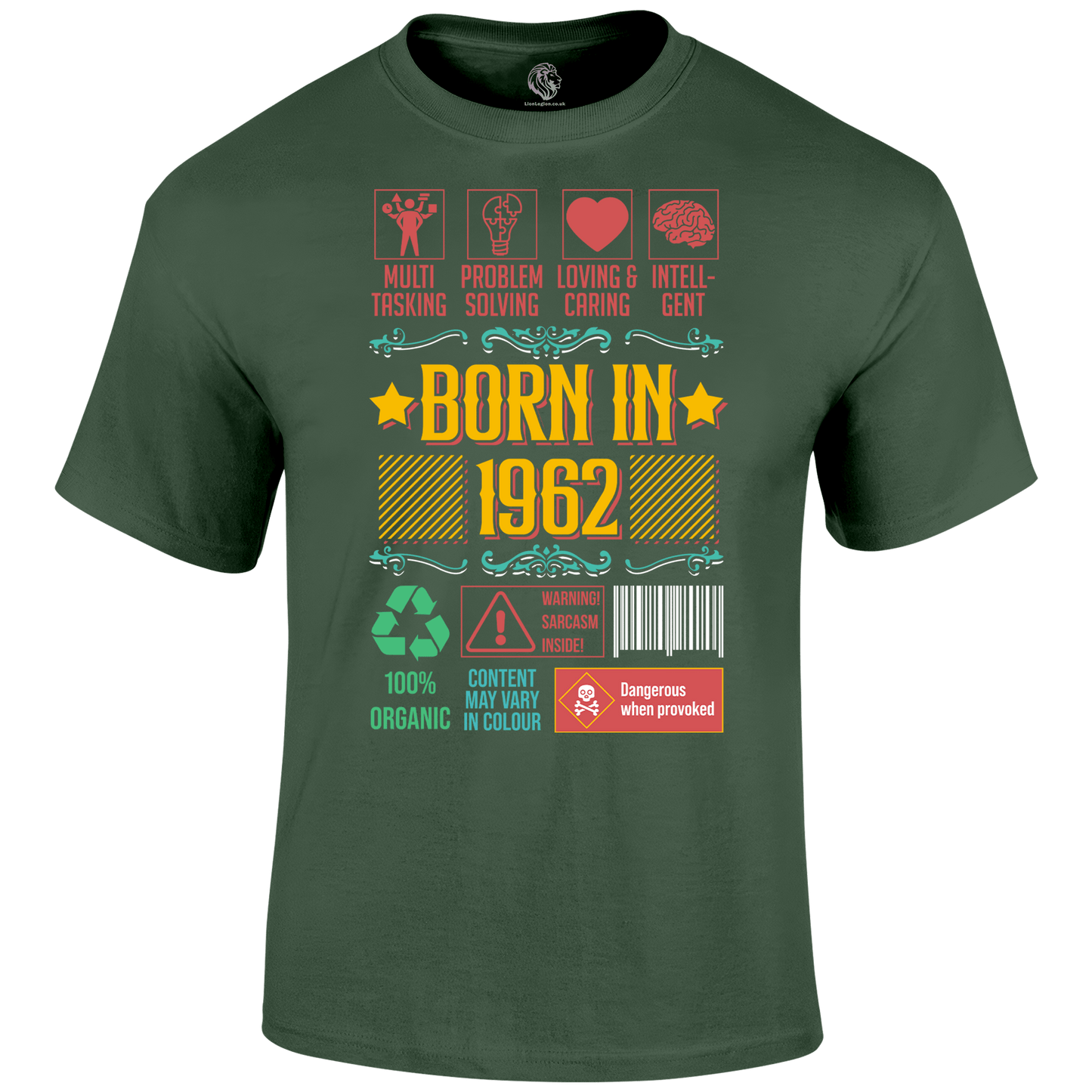 Born In 1962 T Shirt