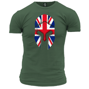 British Spartan Helmet Unisex T Shirt