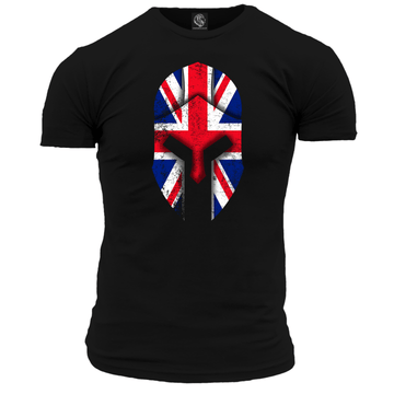 British Spartan Helmet Unisex T Shirt