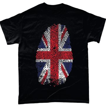 British Thumbprint Unisex T Shirt
