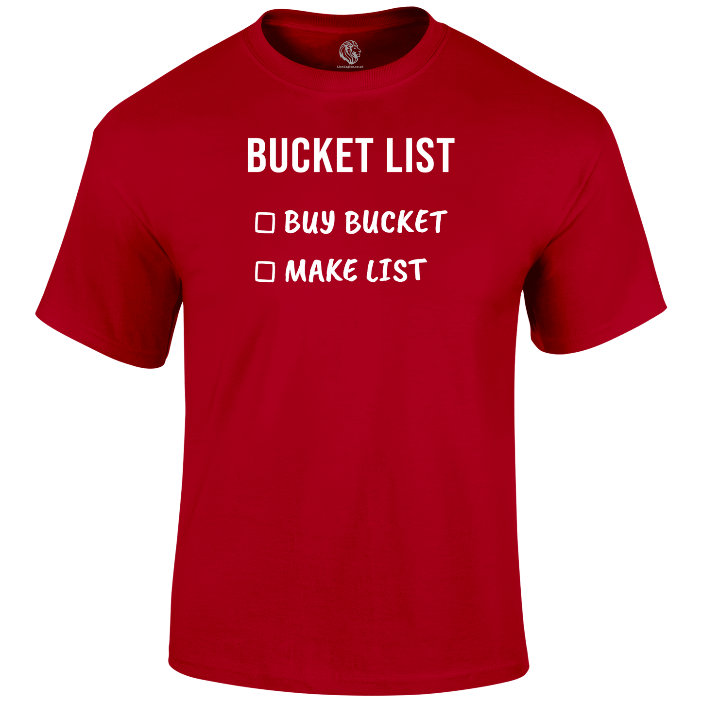 Bucket List T Shirt