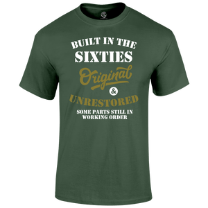 Built In The 60's T Shirt