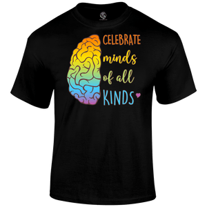 Celebrate Minds Of All Kinds Autism Awareness T Shirt