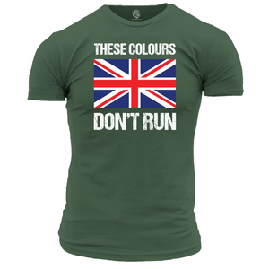 Colours Don't Run T Shirt