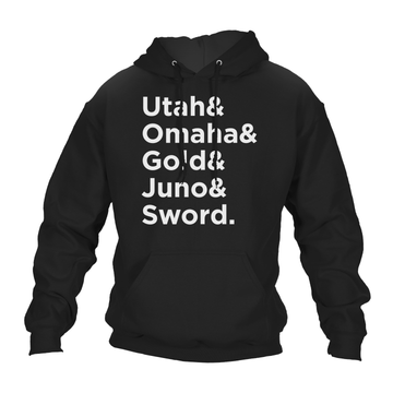 Remembrance Day Hoodie D Day Beaches