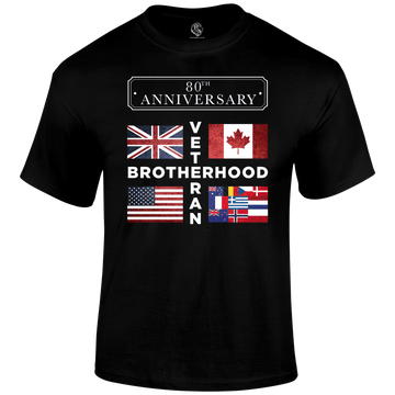 D Day Shirt Brotherhood 80