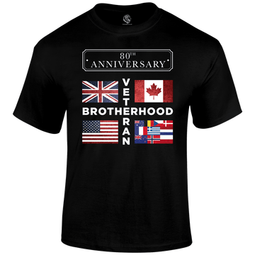 D Day Brotherhood 80 T Shirt