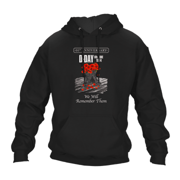 D Day Hoodie Poppy Boots 80