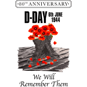 D Day Poppy Boots 80 Jumbo Mug