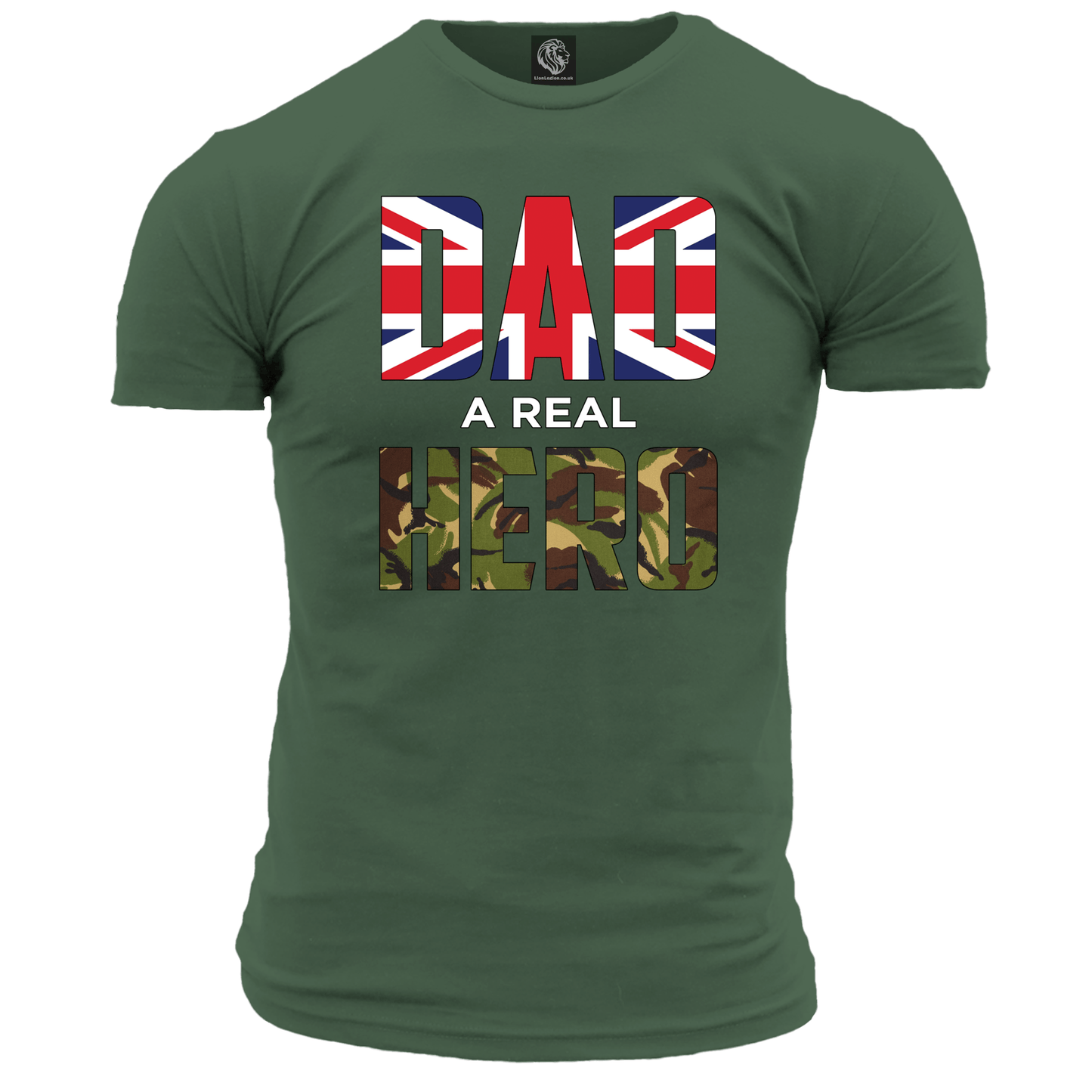 Dad A Real Hero T Shirt