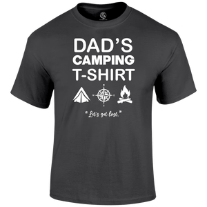 Dad's Camping T Shirt