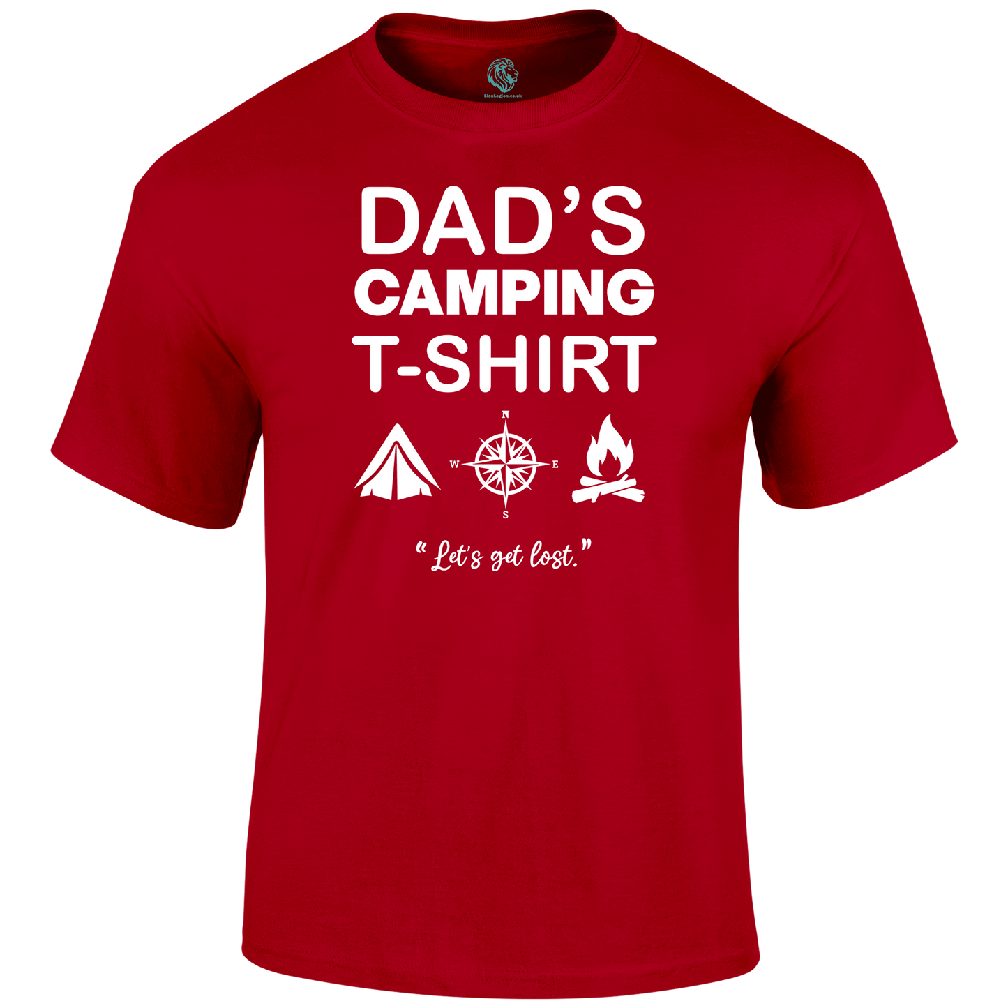 Dad's Camping T Shirt
