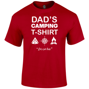 Dad's Camping T Shirt