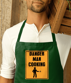 Danger Man Cooking Premier Cotton Apron