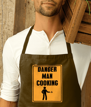 Danger Man Cooking Premier Cotton Apron