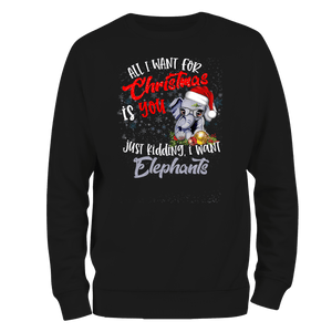 Elephant Christmas Jumper